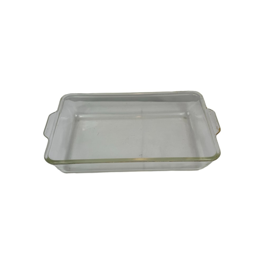 ANTIQUE PYREX #231 Clear Glass Oven Baking Casserole Dish 10-1/2” x 6-5/8” x 2”